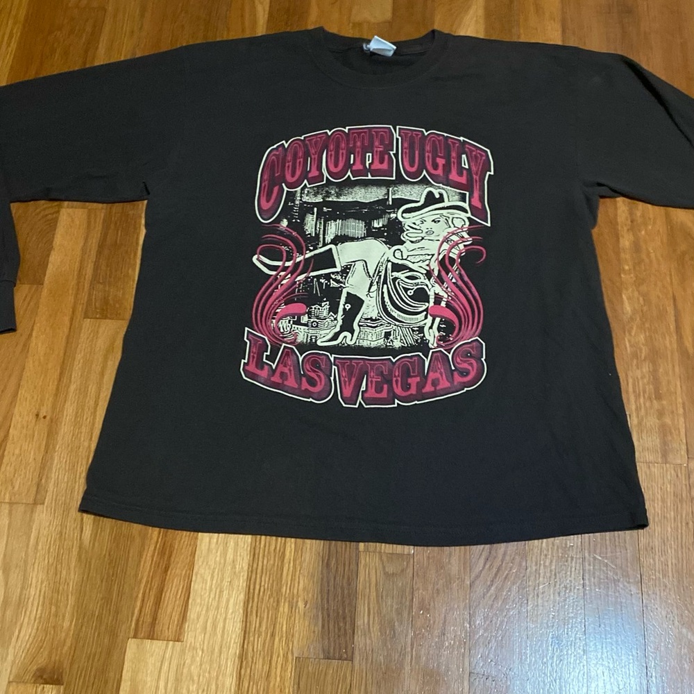 Coyote Ugly Las Vegas Brown Graphic Men's Shirt